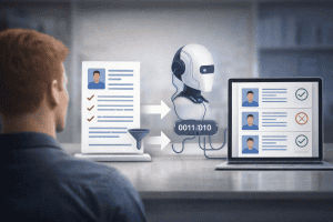 flux/relatie AI ATS pentru angajare