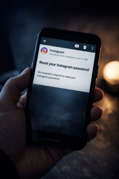 Reset password Instagram
