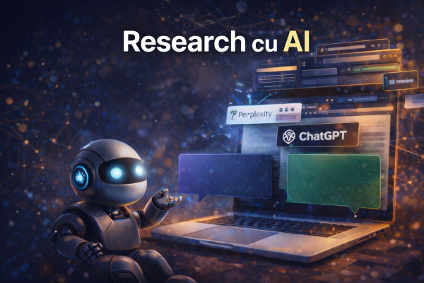 Cum faci research cu AI: ghid practic cu Perplexity și ChatGPT pentru informații filtrate research cu AI - Perplexity si ChatGPT